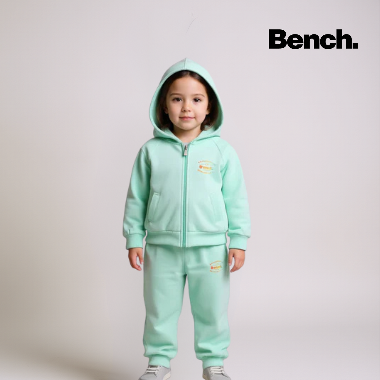 Bench Zipper Hood Tracksuit – Sea Green