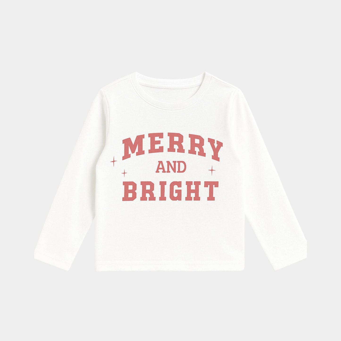 Merry and Bright Full Sleeve Shirt – White - KIDKO