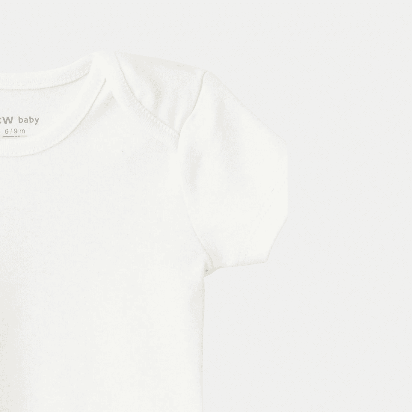 Baby Bodysuit – White - KIDKO