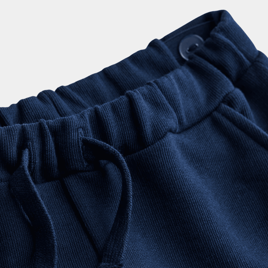 Boys Navy Blue Trousers – Classic Straight Fit - KIDKO