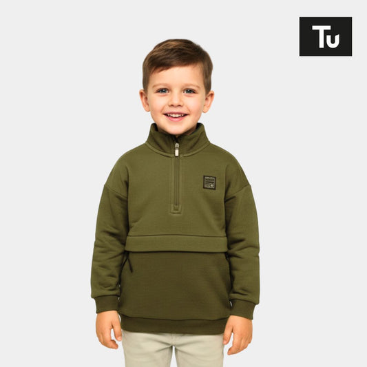 Boys Long Sleeve Jacket – Graphic Print