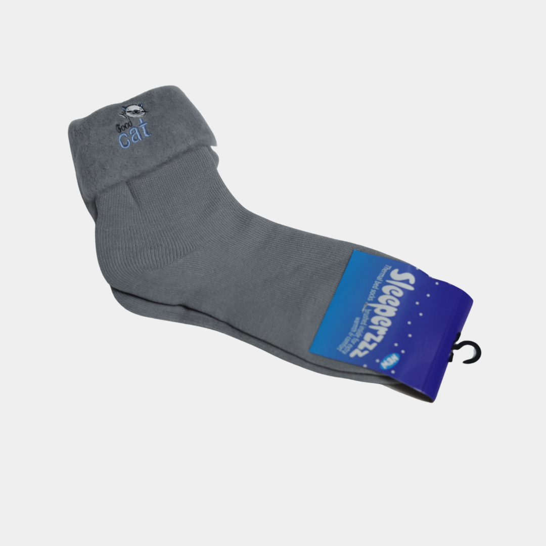 Kids Grey Woolen Winter Socks – Soft & Warm