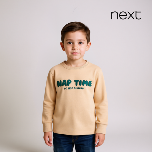 Boys Full Sleeve Shirt – Light Brown Beige