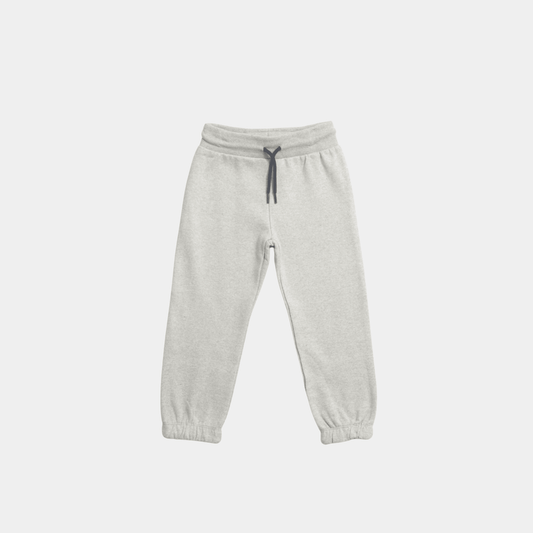 Boys Tracksuit Set – Light Gray “Cool Club” Hoodie - KIDKO