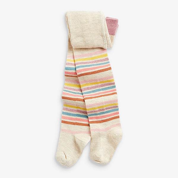 Toddler Girls Jumper Dress & Tights Set - Pink - KIDKO