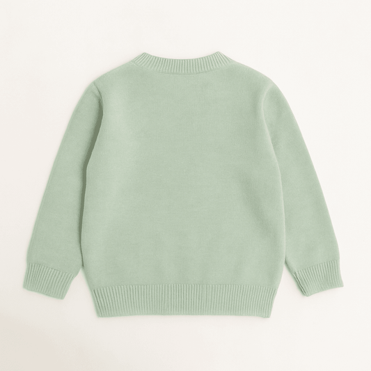 Baby Girls Seashells Cardigan Sweater – Cream - KIDKO