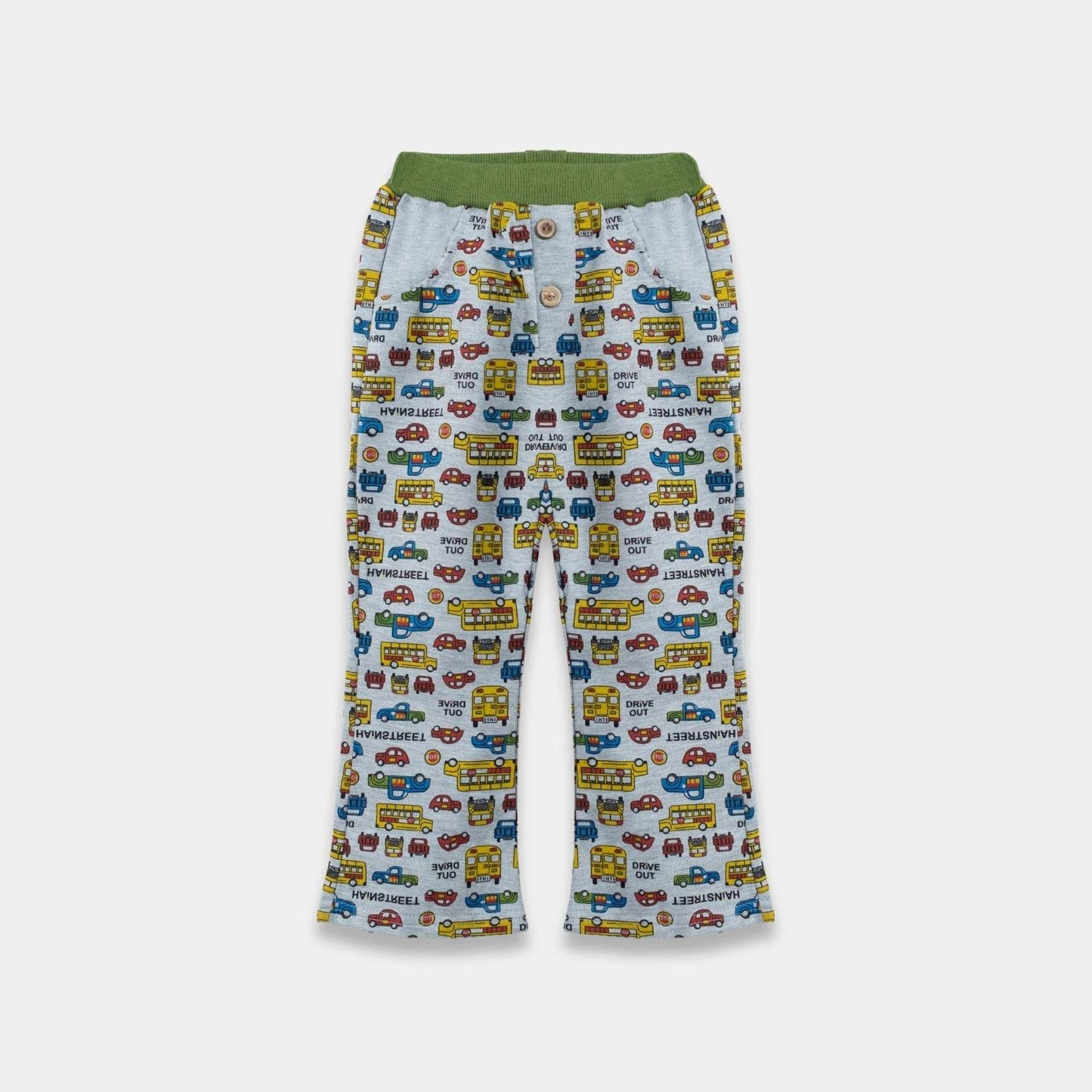 Boys Trouser – Car Print - KIDKO