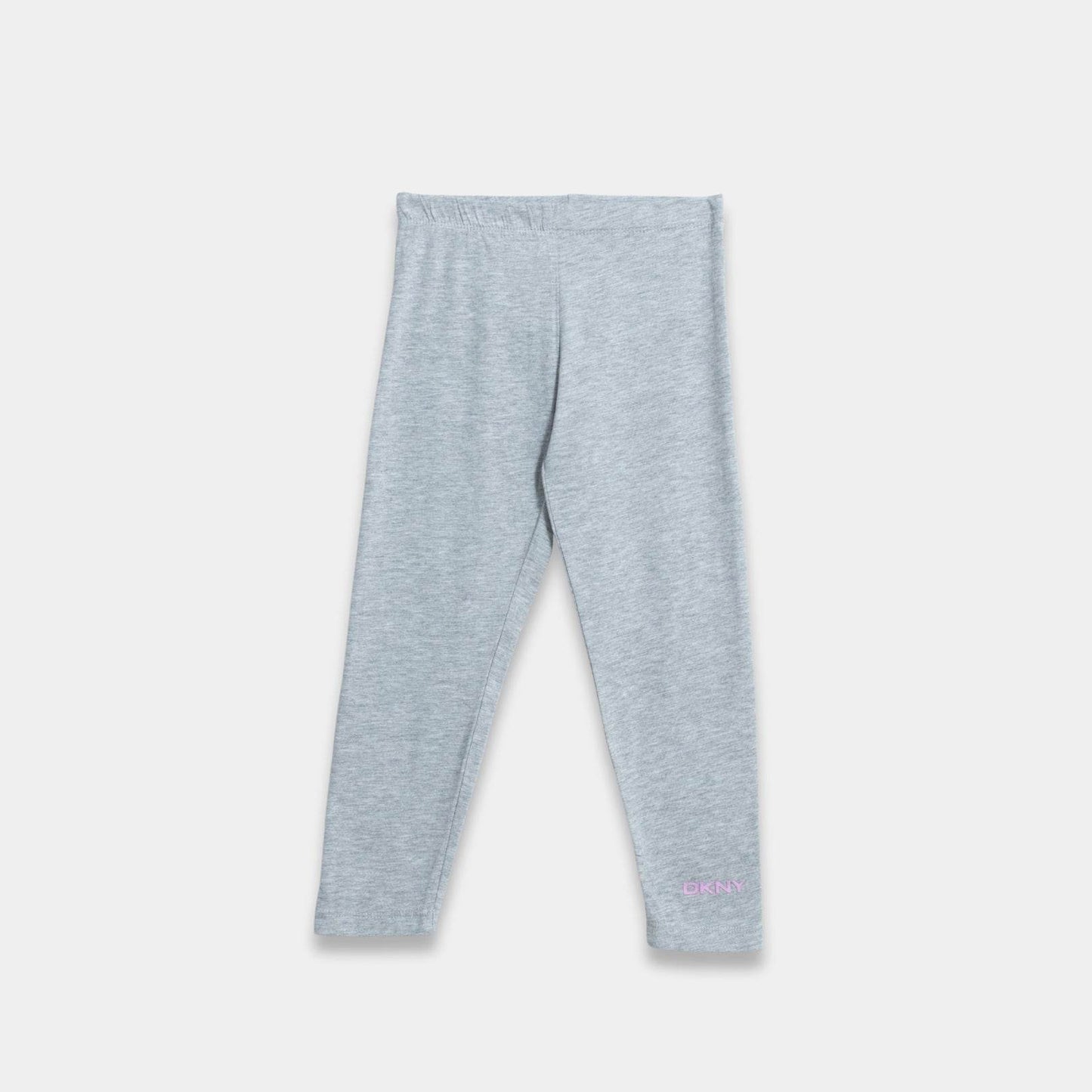 Girls Solid Tights - Light Gray Color - KIDKO