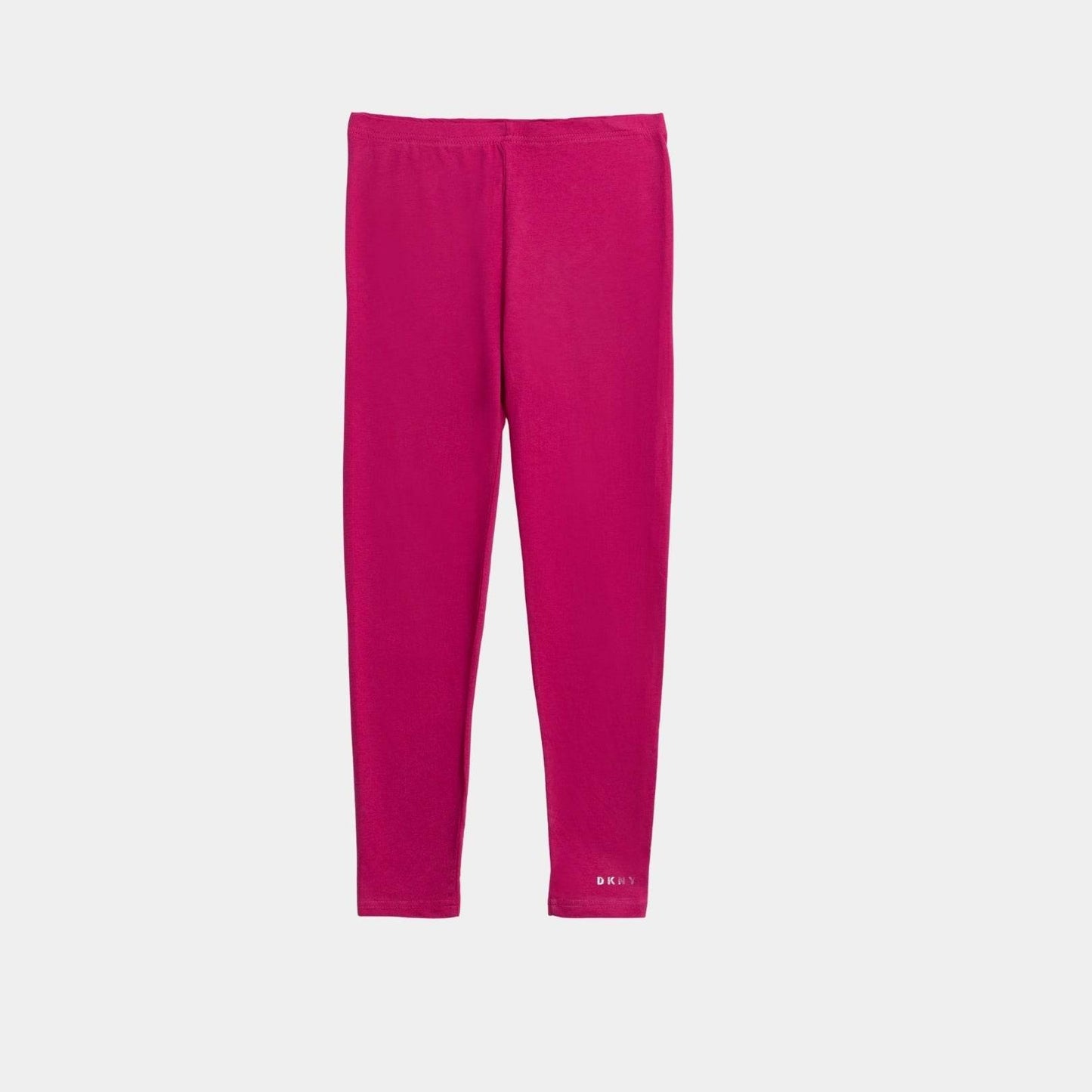 Girls Cotton Tights - Neon Pink Color - KIDKO