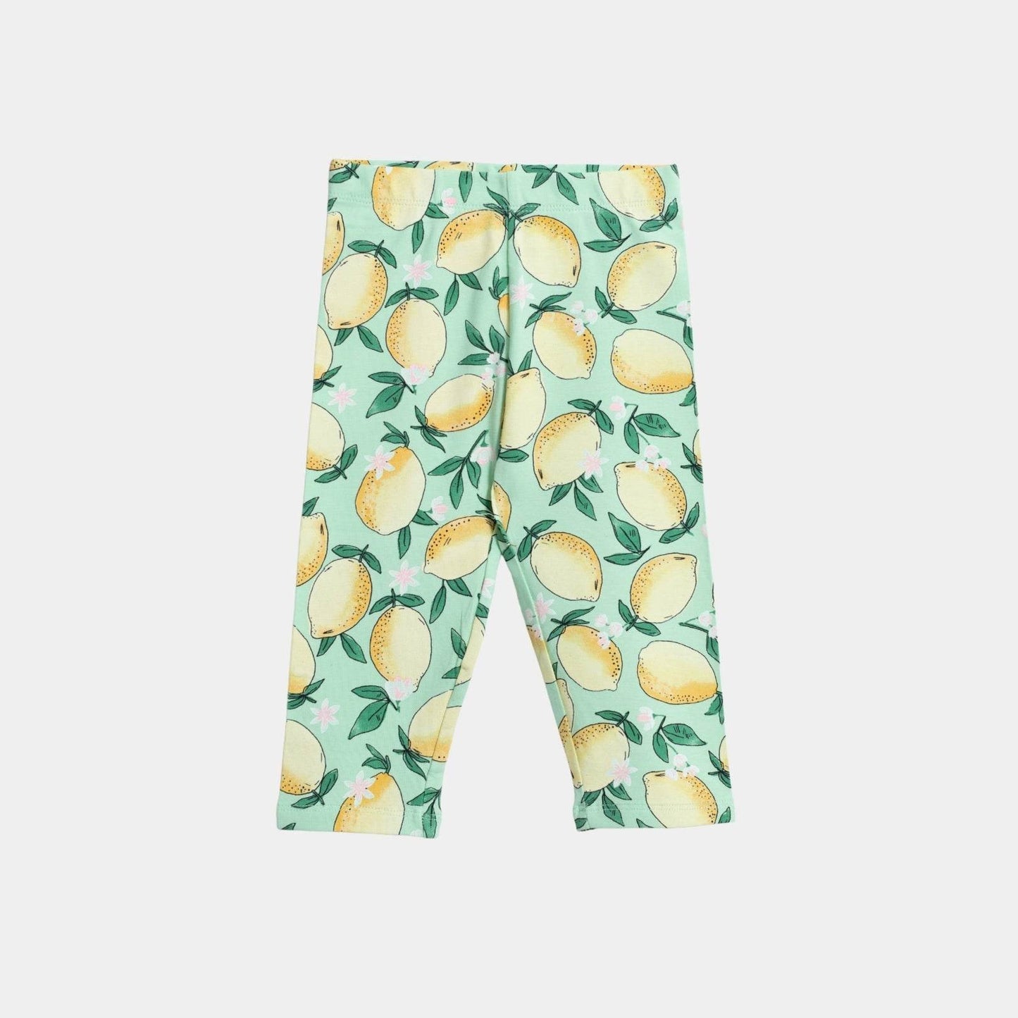 Girls Printed Capri Tights- mango Print - KIDKO