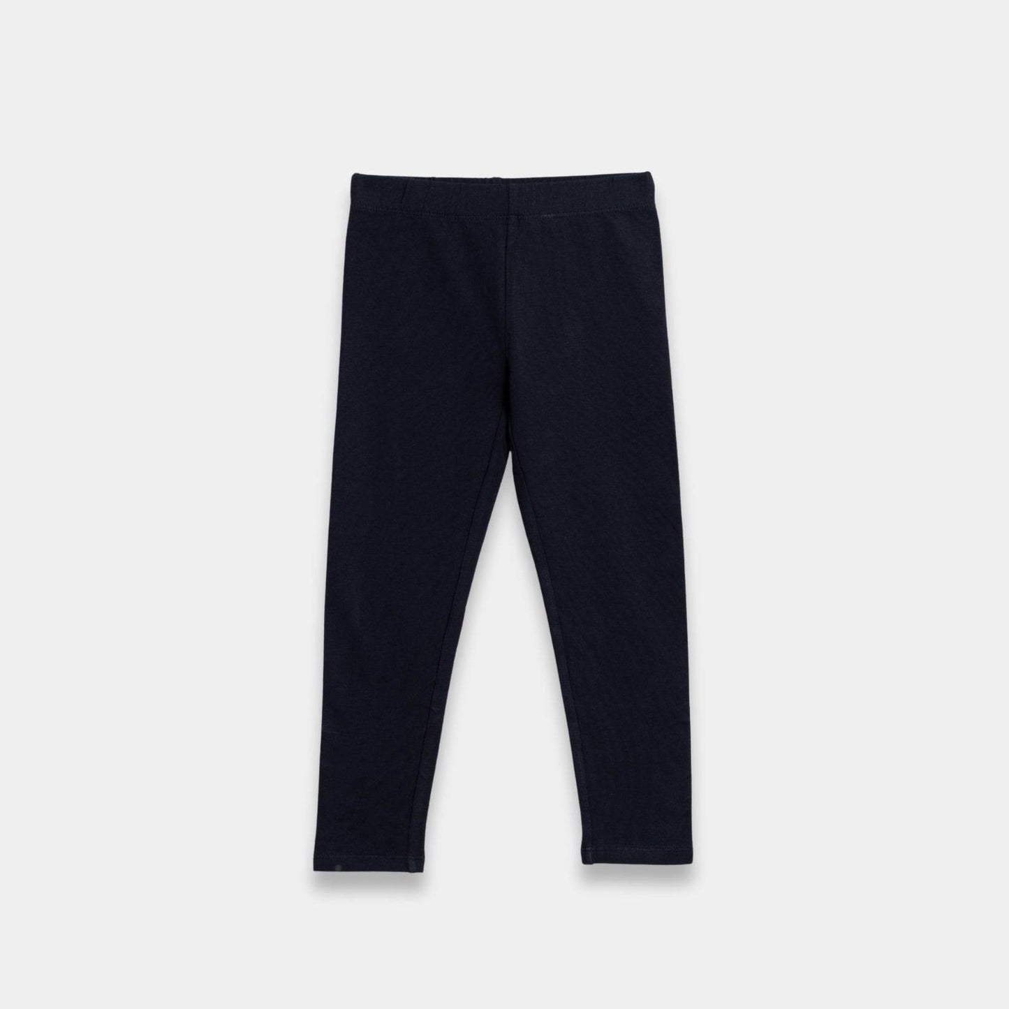 Baby Girls Cotton Trousers - Navy Blue Color - KIDKO