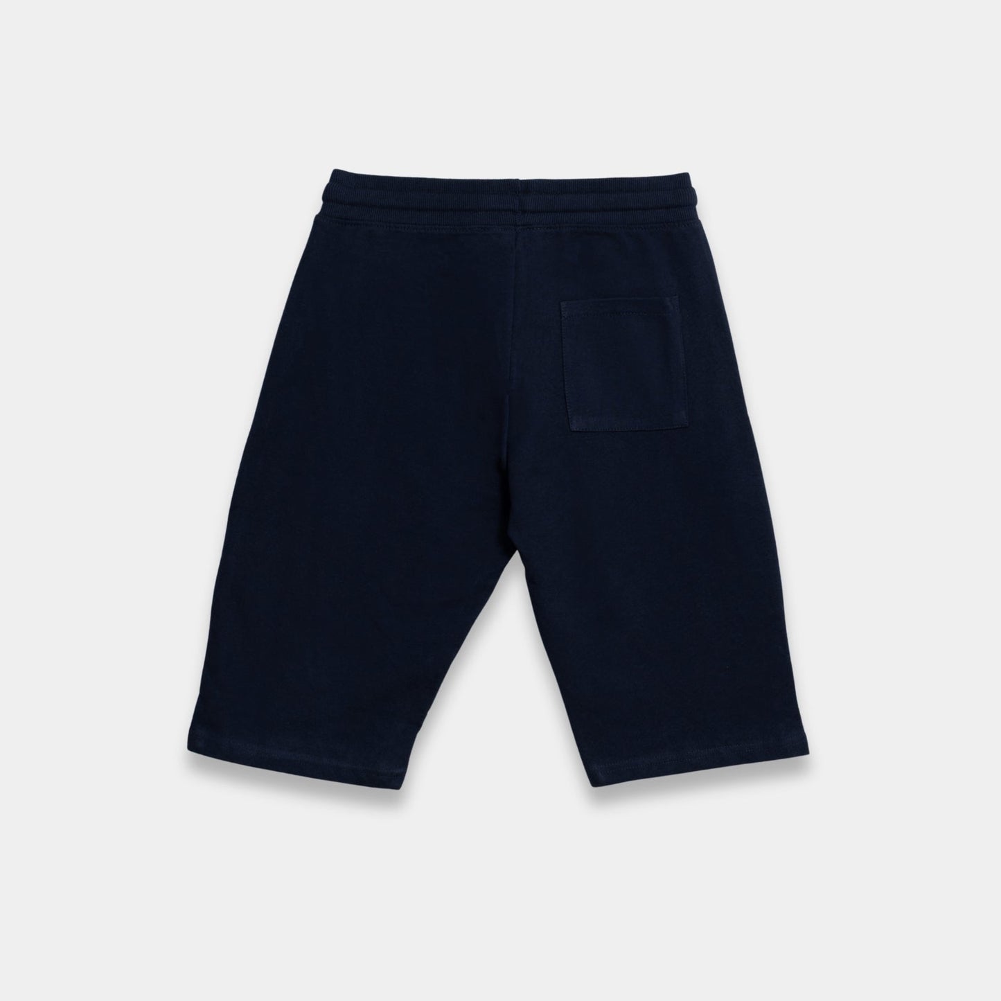 Boys Cotton Shorts - Navy Blue Color Kidko