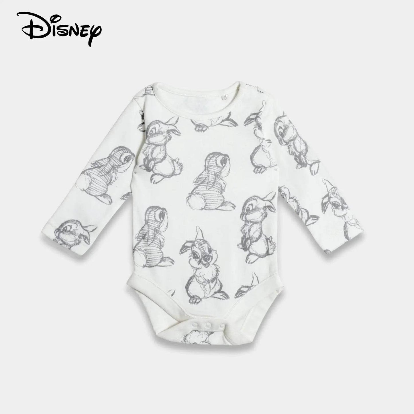 Dsny Baby Bodysuit – Thumper Sketch Print - KIDKO