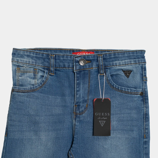 Boys Stretch Jeans - Blue Color - KIDKO