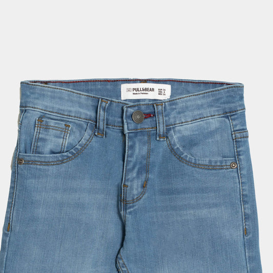 Boys Straight Jeans - Blue Color - KIDKO