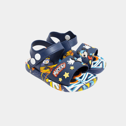Mickey Mouse Boys Casual Sandals – Navy - KIDKO