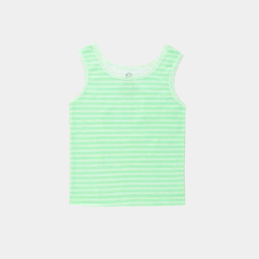 Toddler Girls Cotton Camisole Pack - 4 Colors (Purple, Pink, Green, White) - KIDKO
