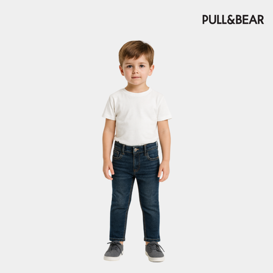 Boys Straight-Fit Jeans - Blue Color