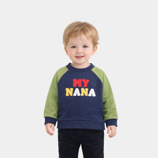 Baby Boy My Nana print Sweatshirt