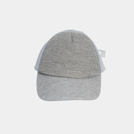 KIDKO Kids Grey Textured Mesh Cap