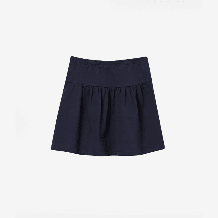 Girls Skirt - Navy Blue Color - KIDKO