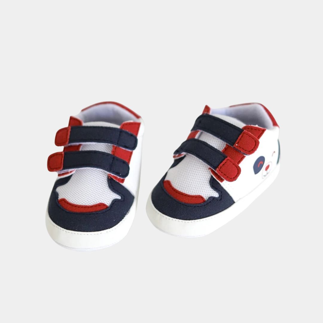 Baby Bear Triple-Tone Pre-Walker Shoes