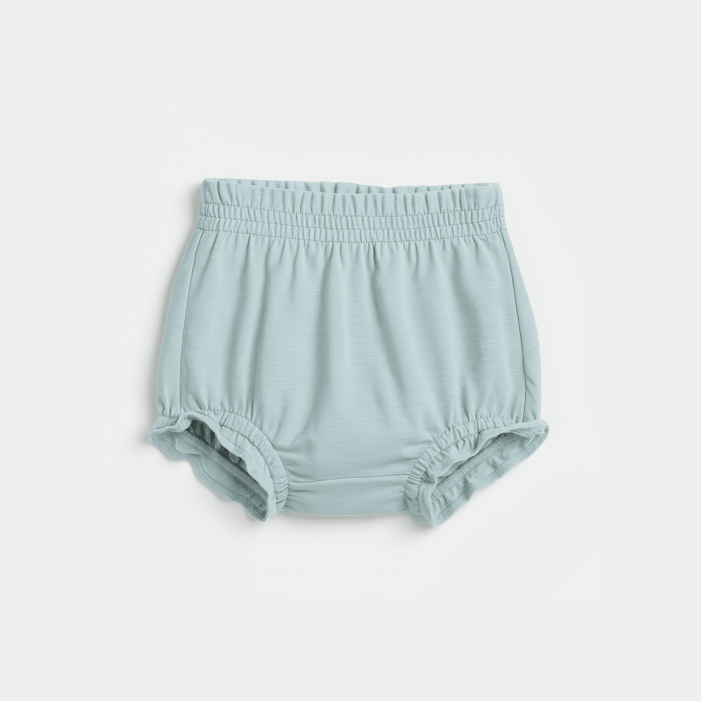 Baby Girls Cotton Shortie - Light Green Color - KIDKO