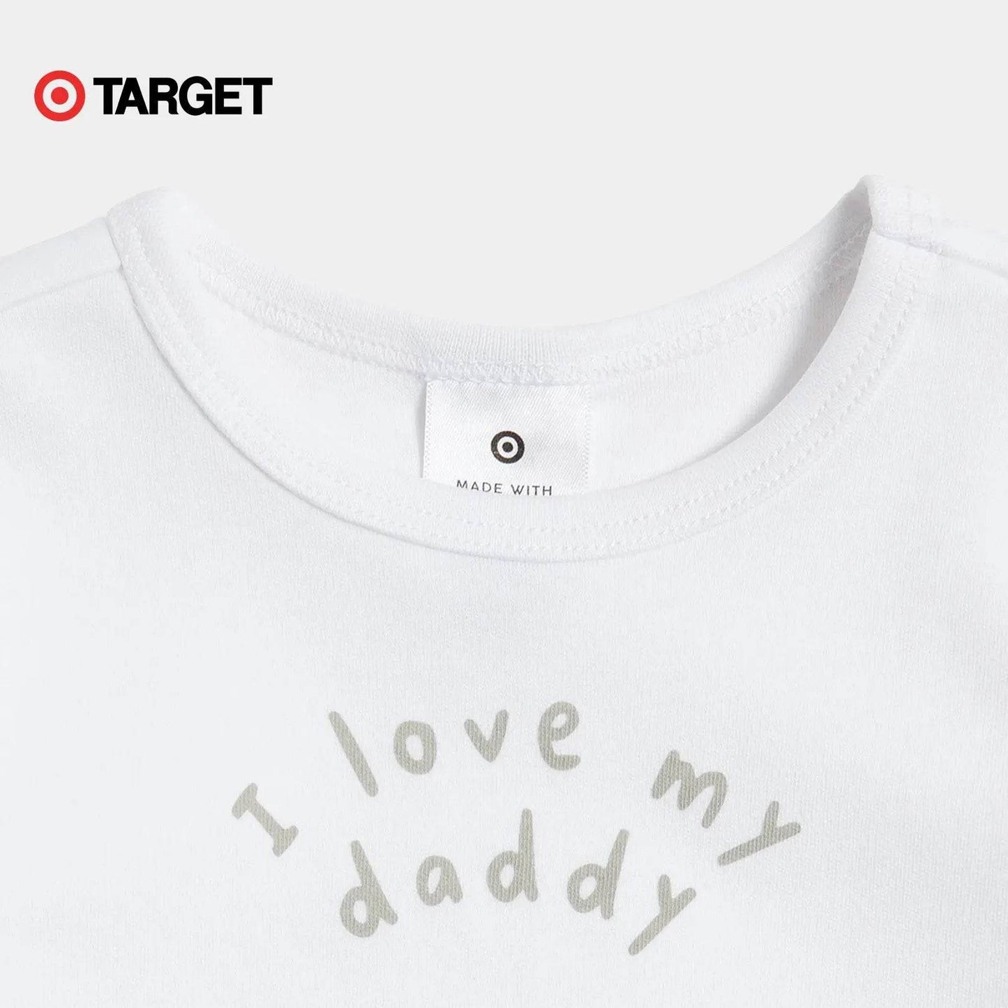 Baby Organic Cotton Bodysuit – “I Love My Daddy” - KIDKO