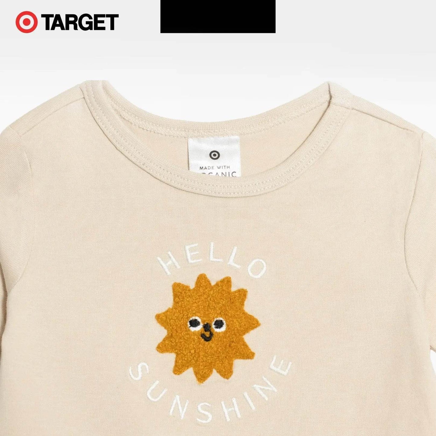 Baby Organic Cotton Bodysuit – Hello Sunshine - KIDKO