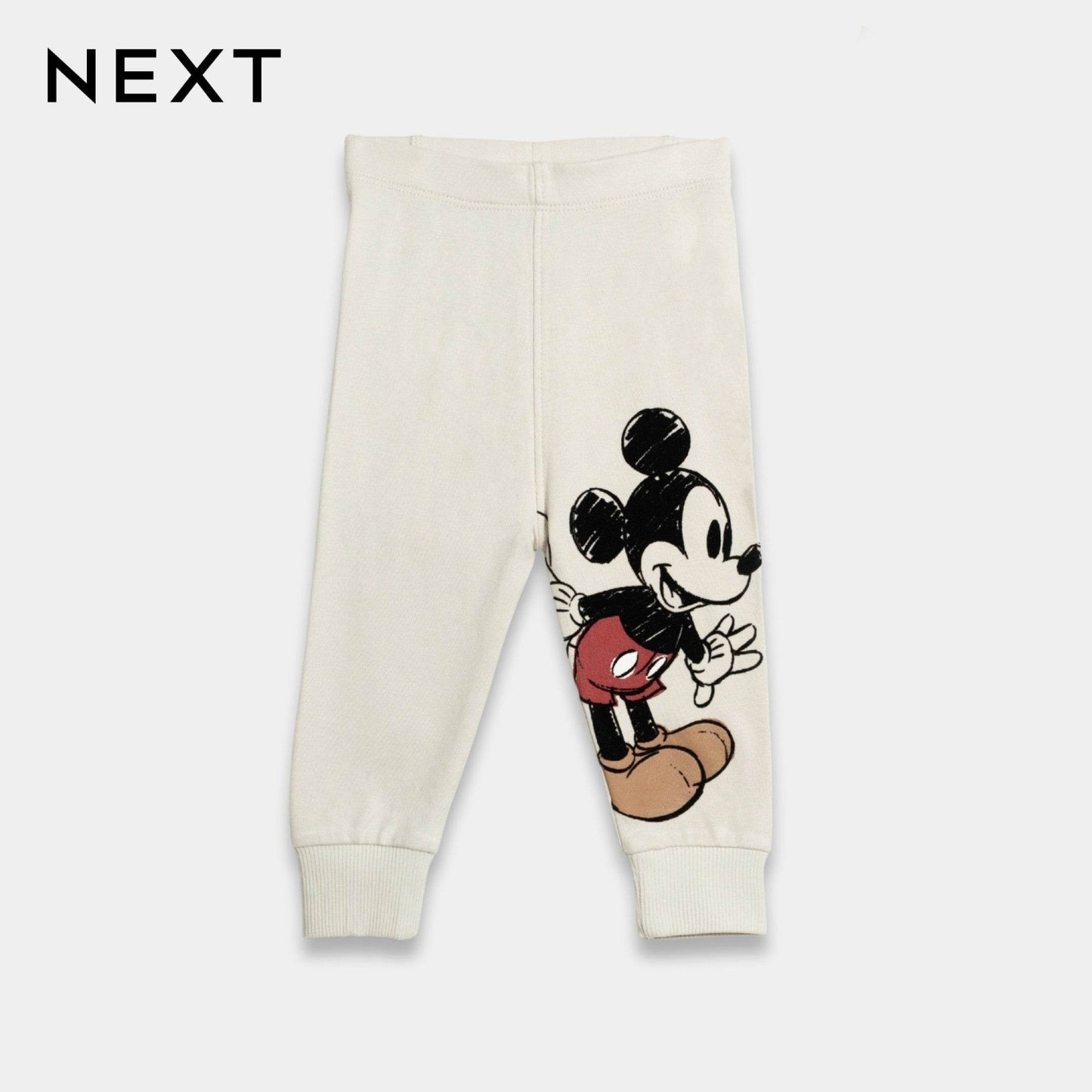 Boys Cotton Trousers – Mickey Mouse Print - KIDKO