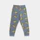Boys Cotton Trousers – Yoda Cartoon Print - KIDKO