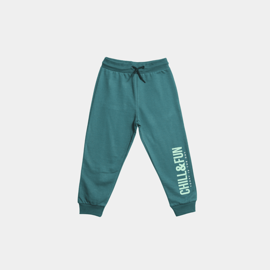 Unisex Tracksuit Set – Dark Green Hoodie & Trousers - KIDKO