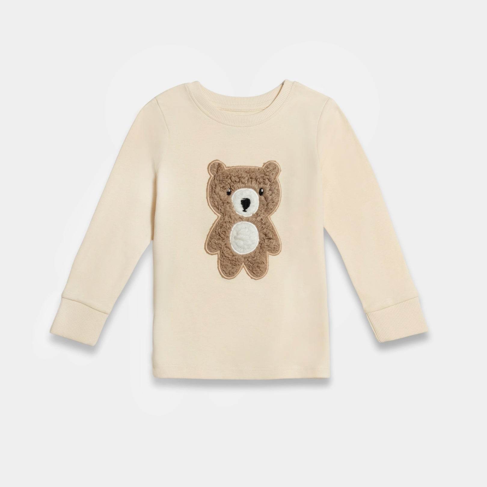 Boys Cotton Sweatshirt – Teddy Bear - KIDKO