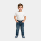 Boys Relaxed-Tapered Jeans - Dark Blue Color