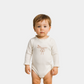 Baby Girls’ Organic Cotton Bodysuit – “Mama’s Mini” Embroidery