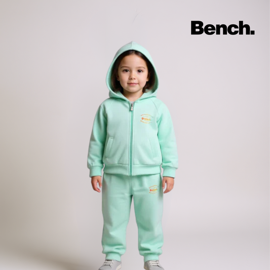 Bench Zipper Hood Tracksuit – Sea Green