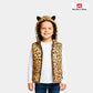 Boys Cheetah Printed Puffer Jacket