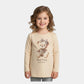 Girl Long Sleeve Tee – Teddy Bear Print