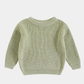 Soft Knitted Baby Sweater – Light Green