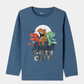 Boys T-Rex City Long Sleeve T-Shirt – Blue