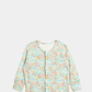 Baby Unisex Sleepsuit – Sea Green Floral Print - KIDKO