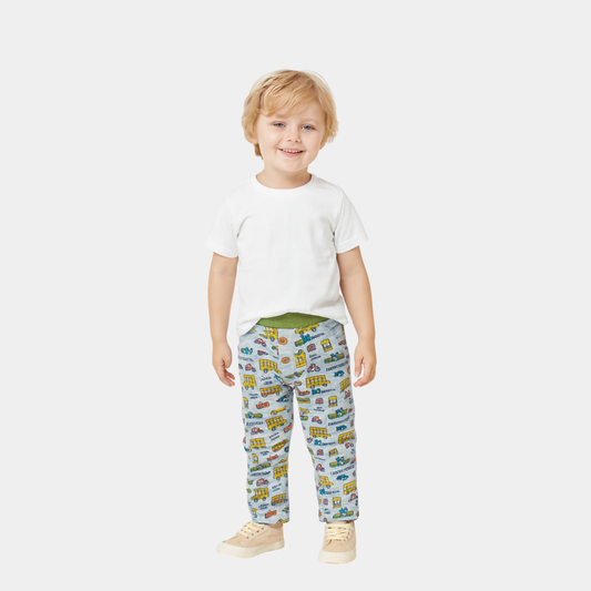 Boys Trouser –  Car Print