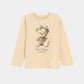 Girl Long Sleeve Tee – Teddy Bear Print