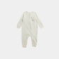 Baby Unisex Sleepsuit – Cream Ivory Sleep & Play - KIDKO