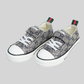 Kids Printed Canvas Sneakers – Trendy Casual Everyday Shoes