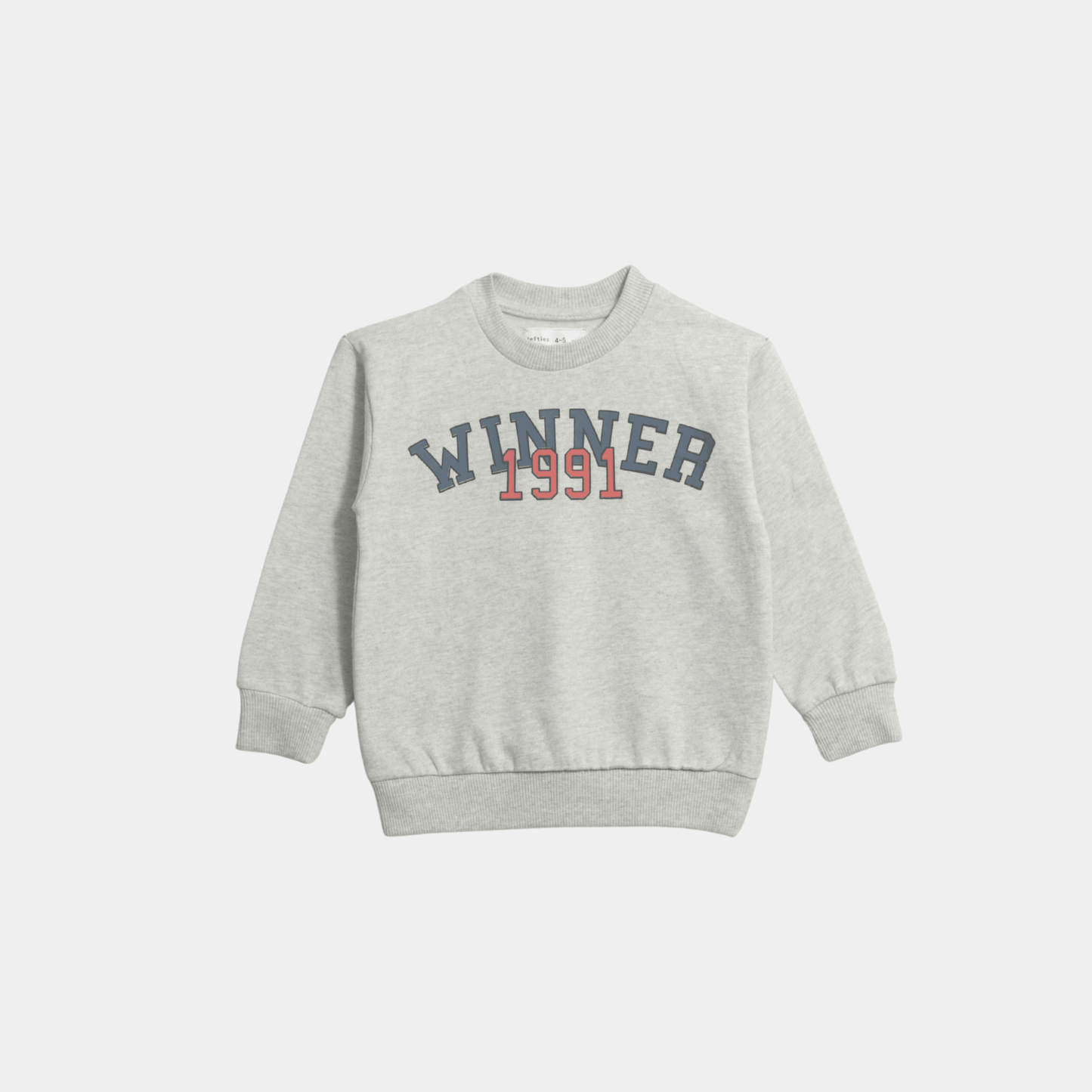 Boys Tracksuit Set – Light Gray Hoodie & Trouser - KIDKO