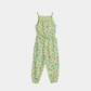 Girls Jumpsuit - Lime Yellow Color - KIDKO
