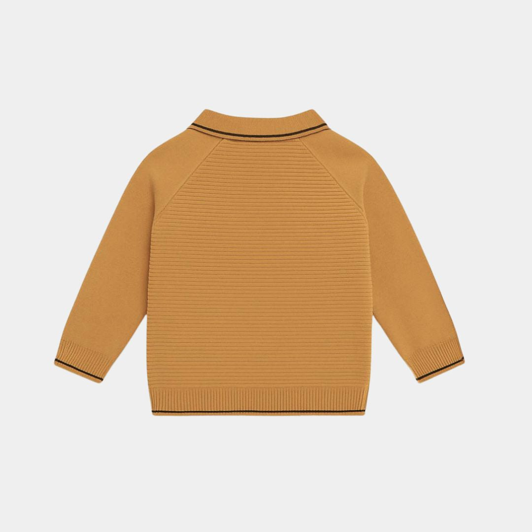 Boy Polo  Light Weight sweater Shirt – Orange Color
