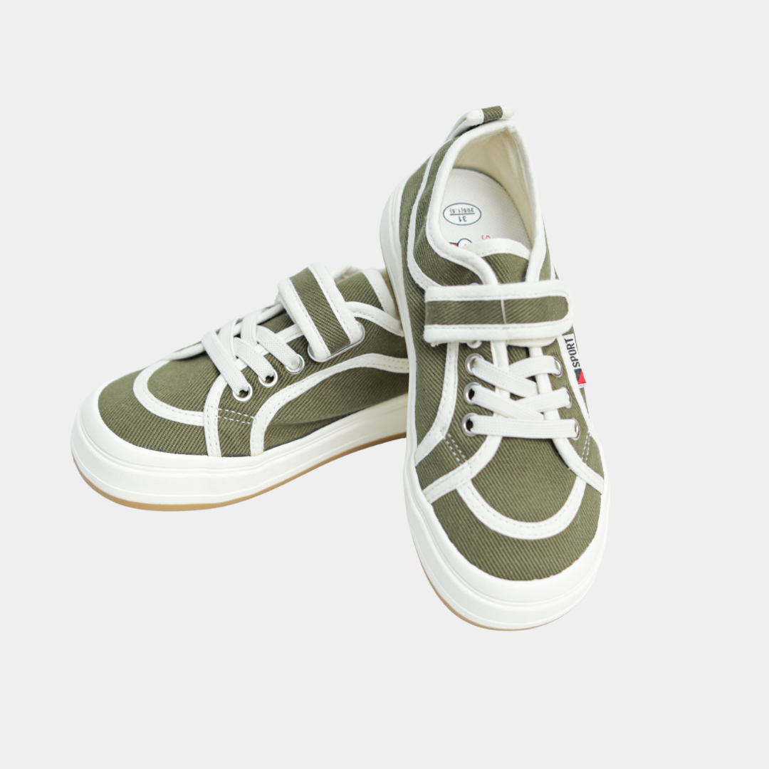 Kids Casual Canvas Sneakers – Comfortable Everyday Shoes