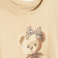 Girl Long Sleeve Tee – Teddy Bear Print